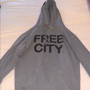 Grey Freecity Hoodie